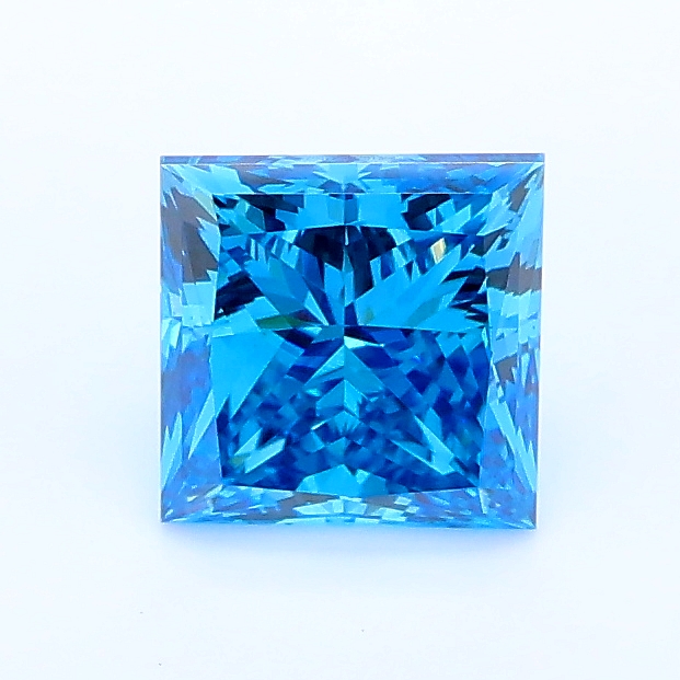 1.00ct Princess lab grown diamond