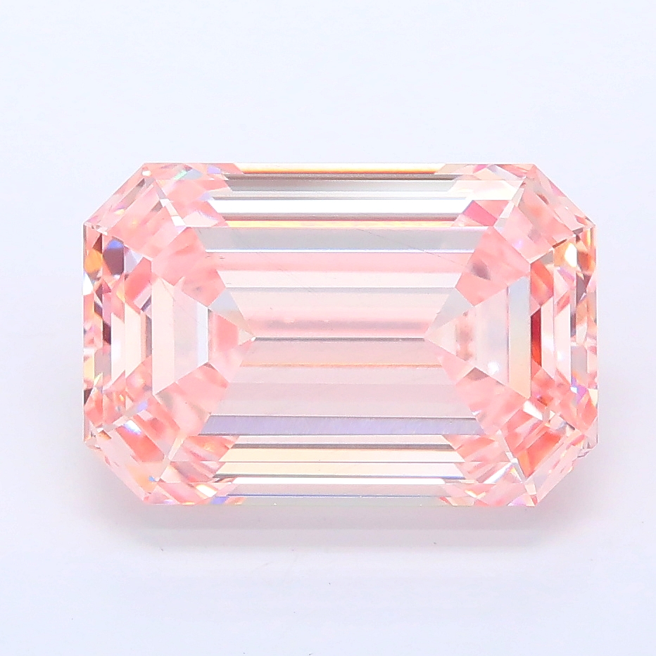 4.16ct Emerald lab grown diamond