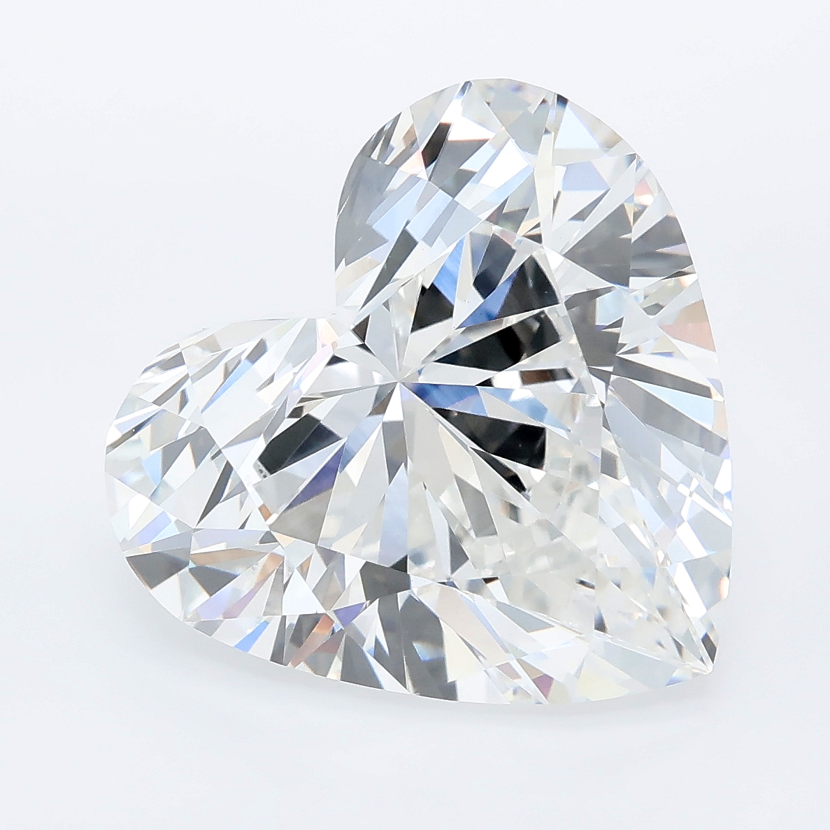 8.53ct Heart lab grown diamond