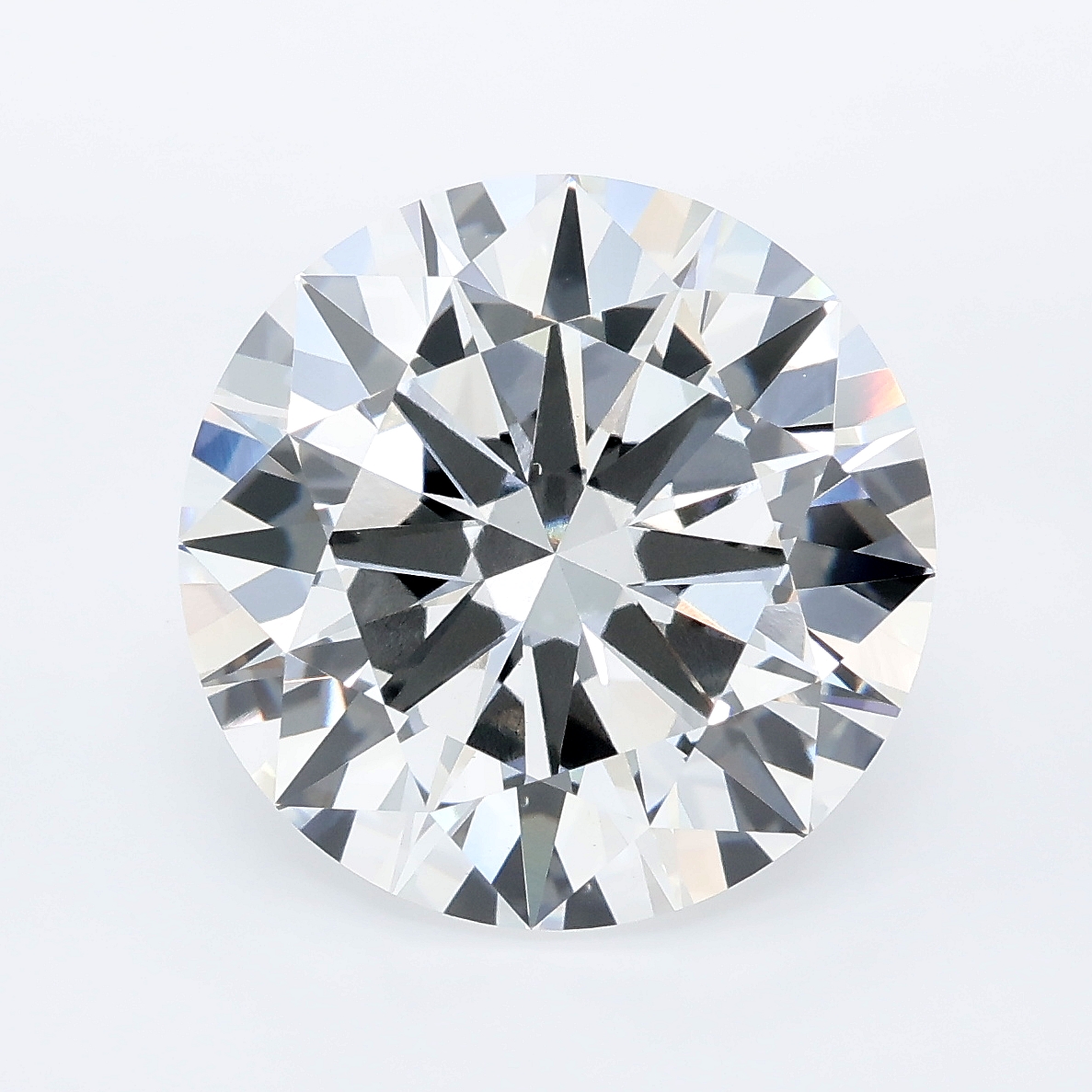 7.02ct Round lab grown diamond