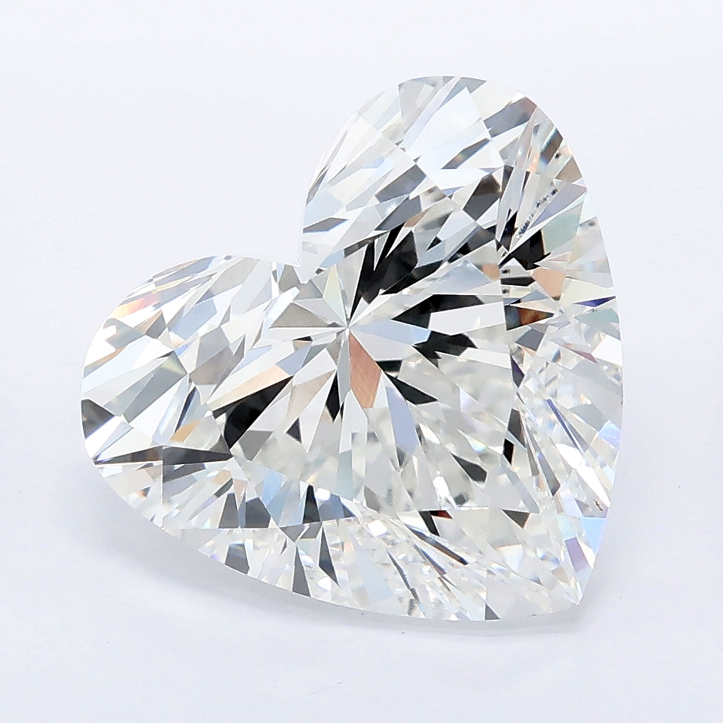 6.09ct Heart lab grown diamond