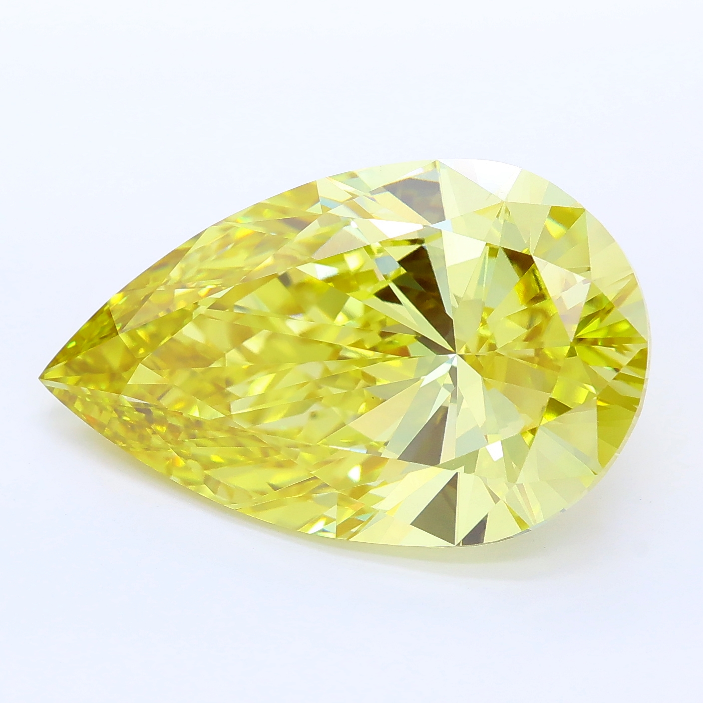 9.51ct Pear lab grown diamond