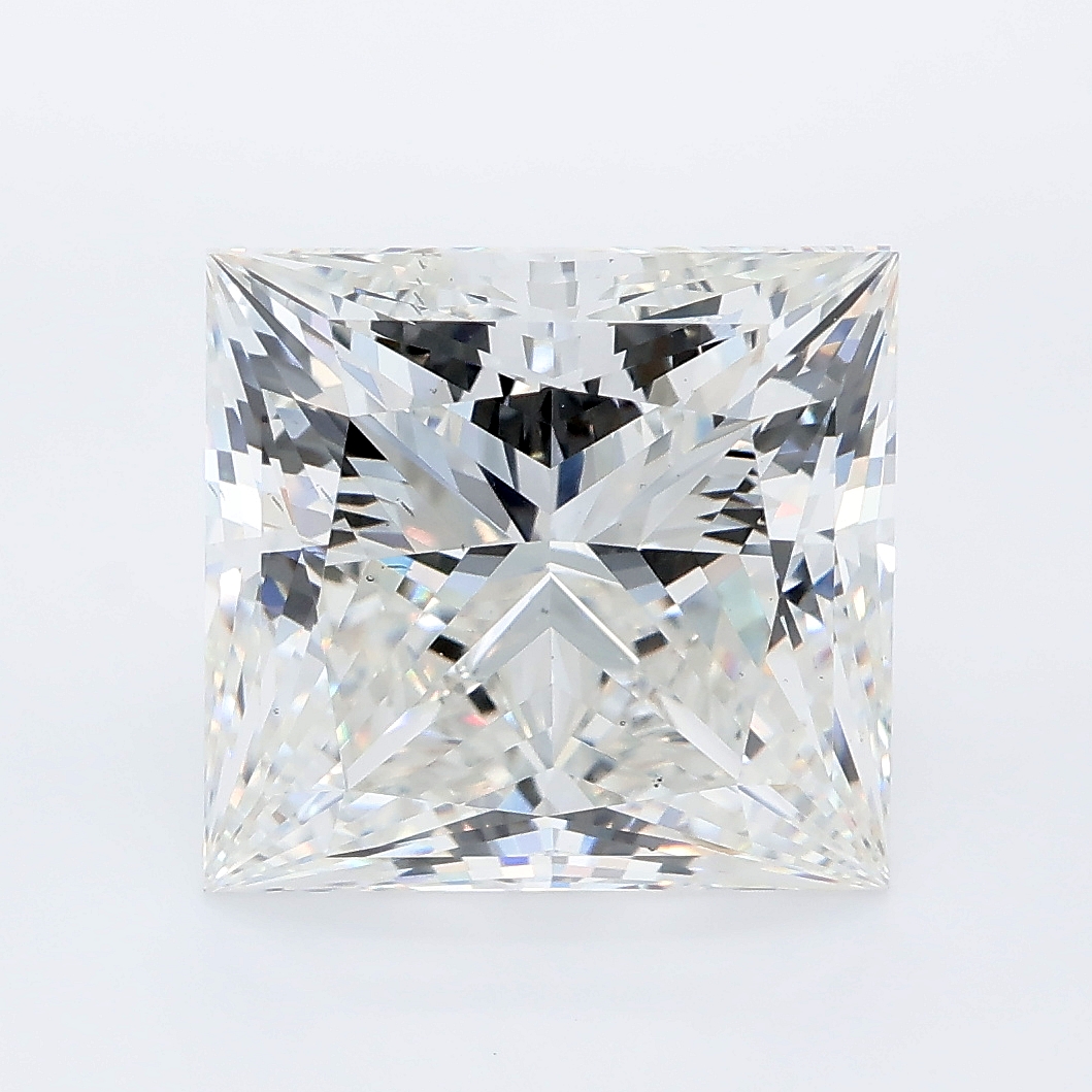 6.02ct Princess lab grown diamond