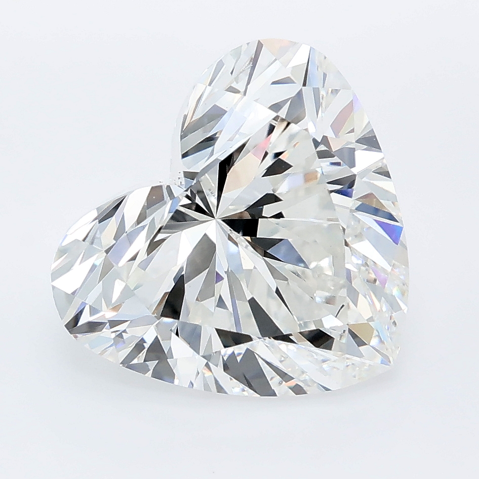 4.50ct Heart lab grown diamond