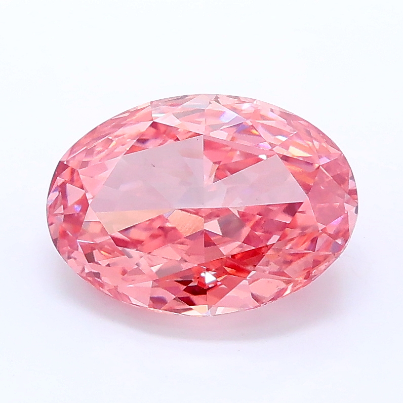 2.14ct Oval lab grown diamond