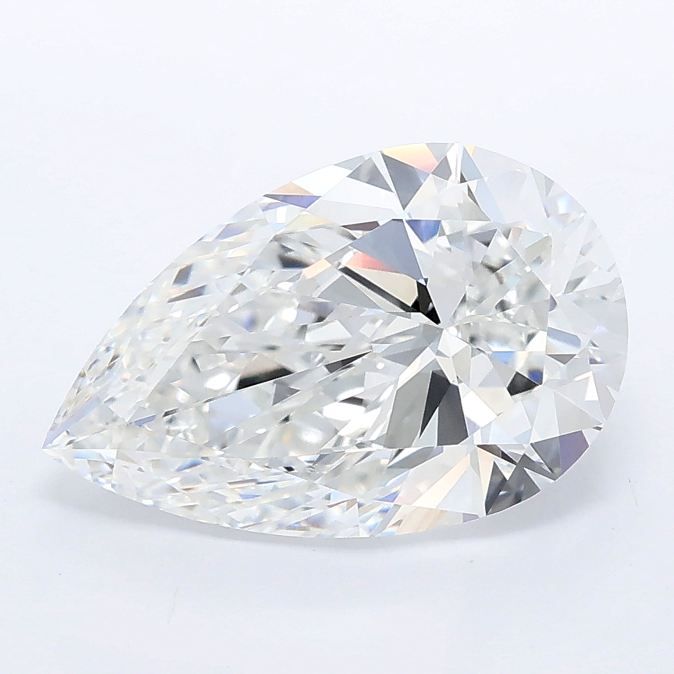 3.57ct Pear lab grown diamond