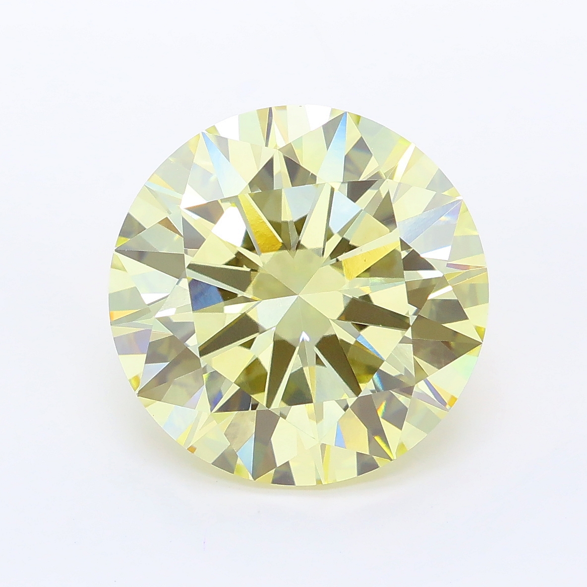 6.52ct Round lab grown diamond