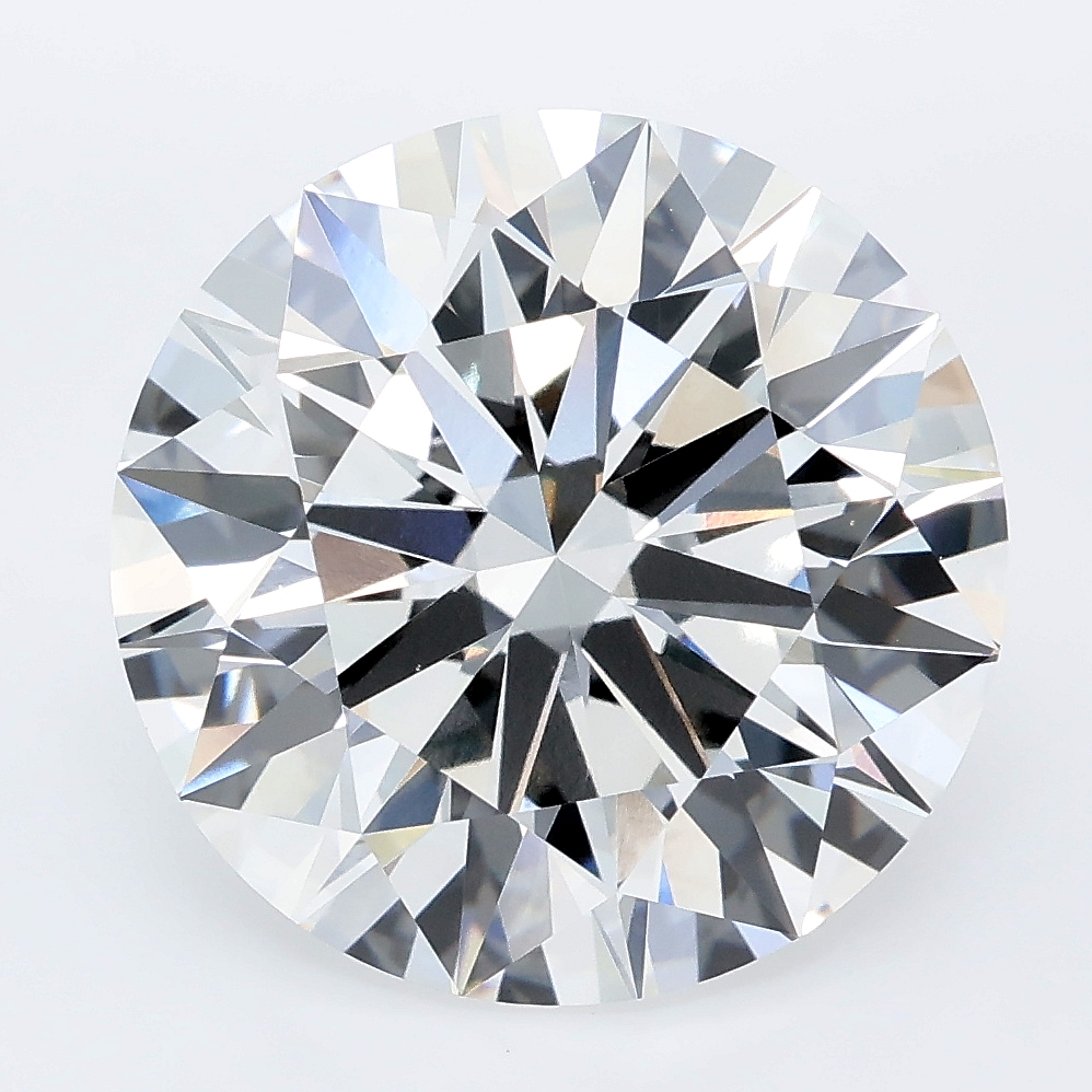 7.09ct Round lab grown diamond