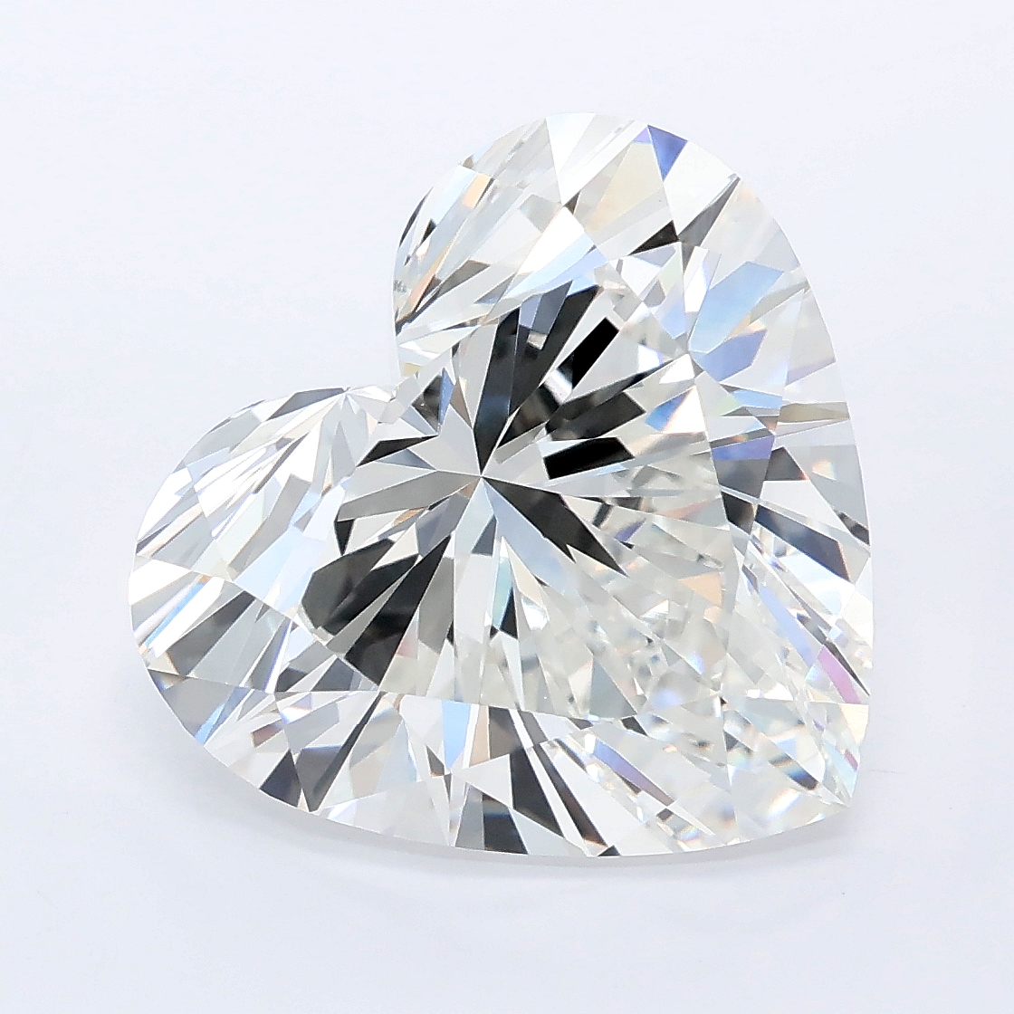 7.06ct Heart lab grown diamond