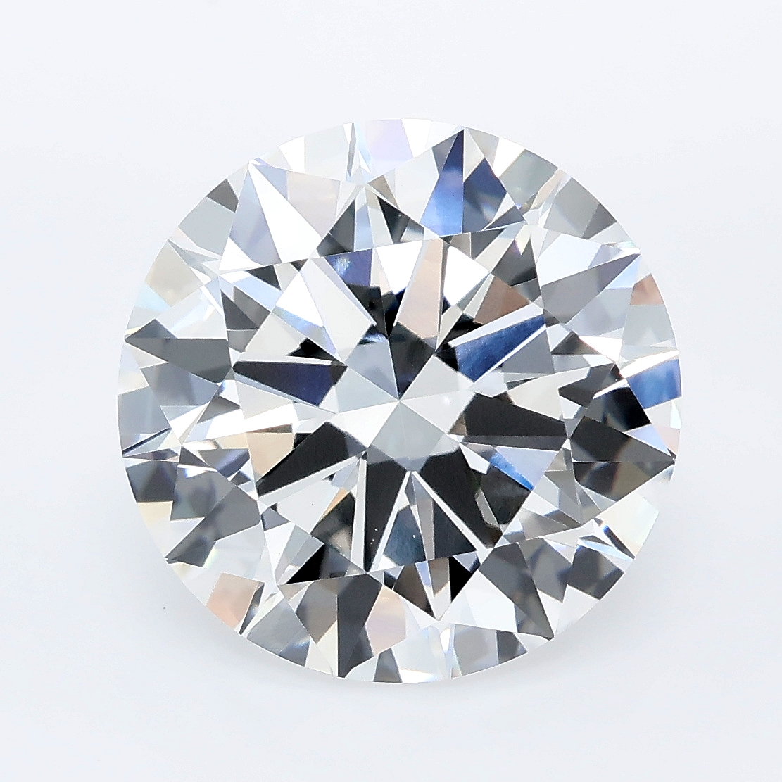 6.59ct Round lab grown diamond
