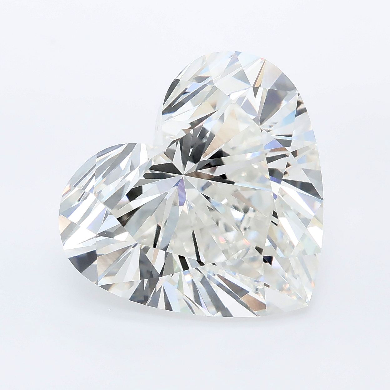 8.03ct Heart lab grown diamond