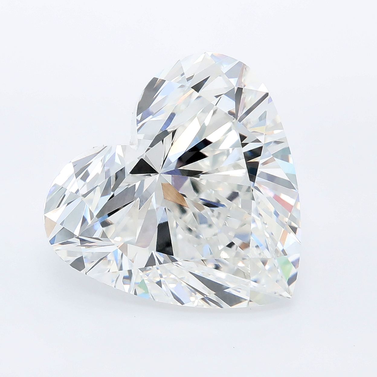 8.01ct Heart lab grown diamond