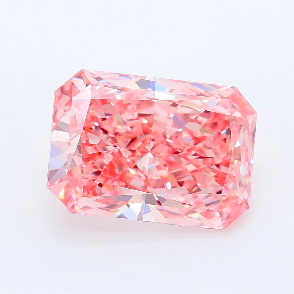 3.54ct Radiant lab grown diamond