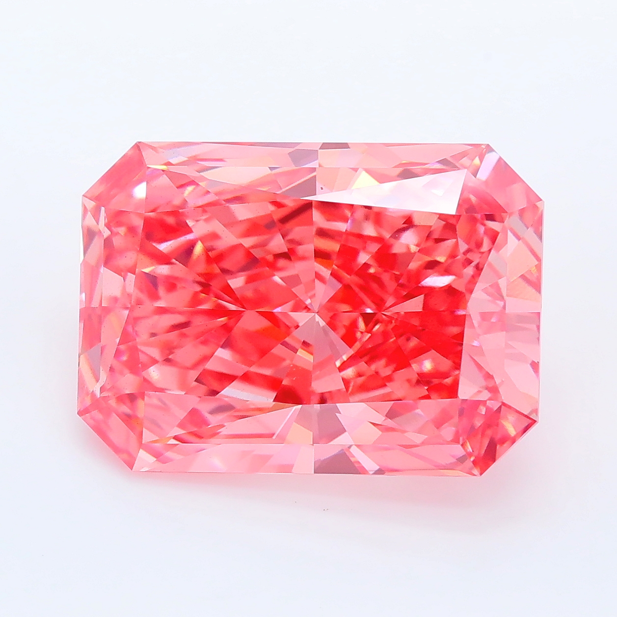 8.37ct Radiant lab grown diamond