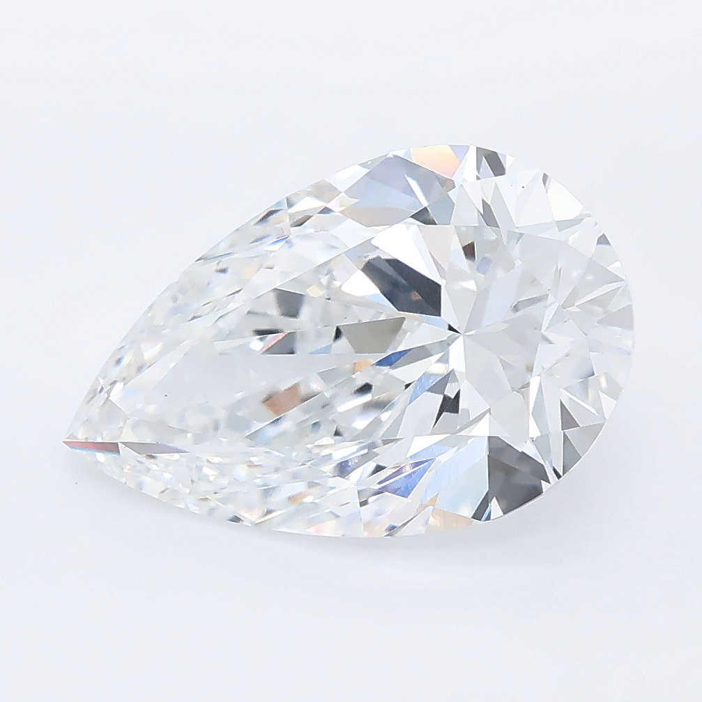 3.54ct Pear lab grown diamond
