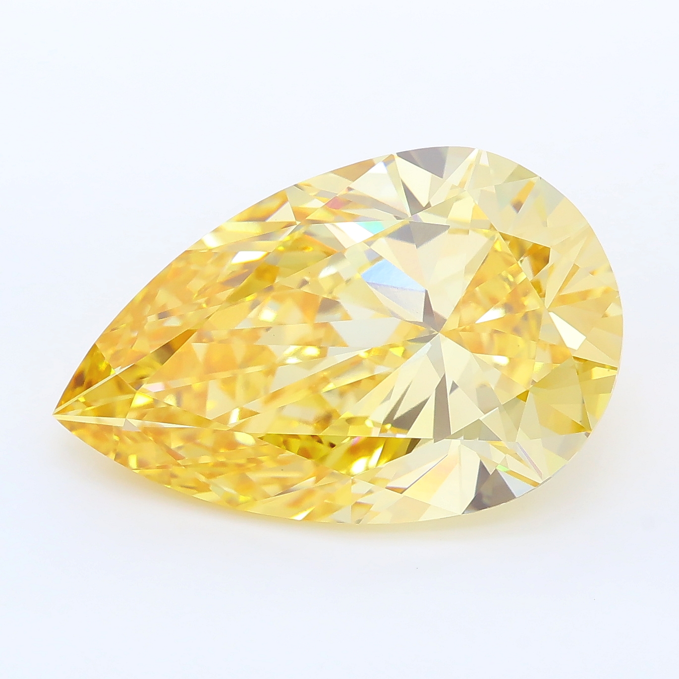 8.57ct Pear lab grown diamond