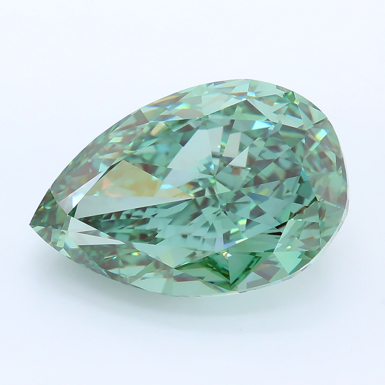 9.10ct Pear lab grown diamond