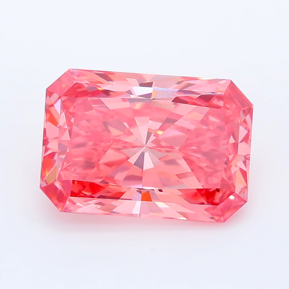 3.58ct Radiant lab grown diamond