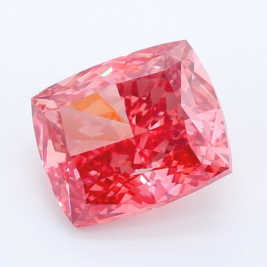 4.15ct Cushion lab grown diamond