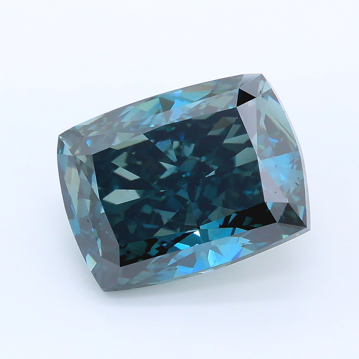 6.90ct Cushion lab grown diamond