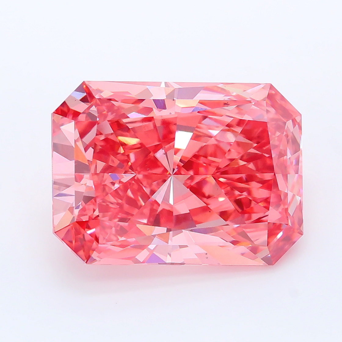 5.77ct Radiant lab grown diamond