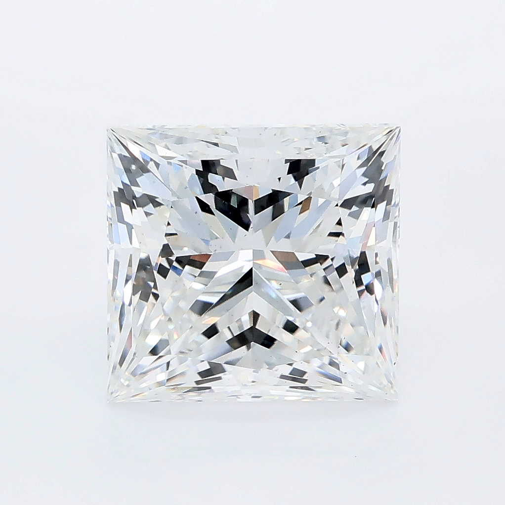 4.53ct Princess lab grown diamond
