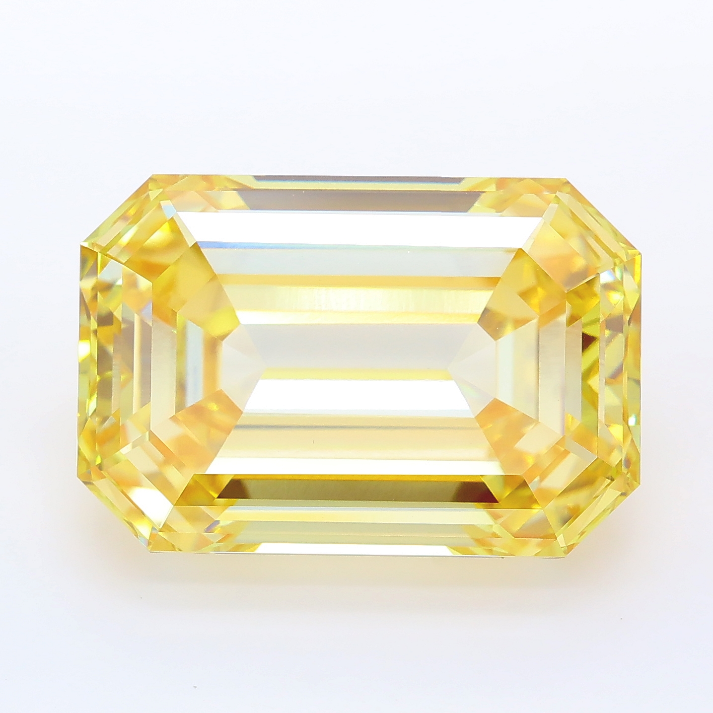 15.05ct Emerald lab grown diamond