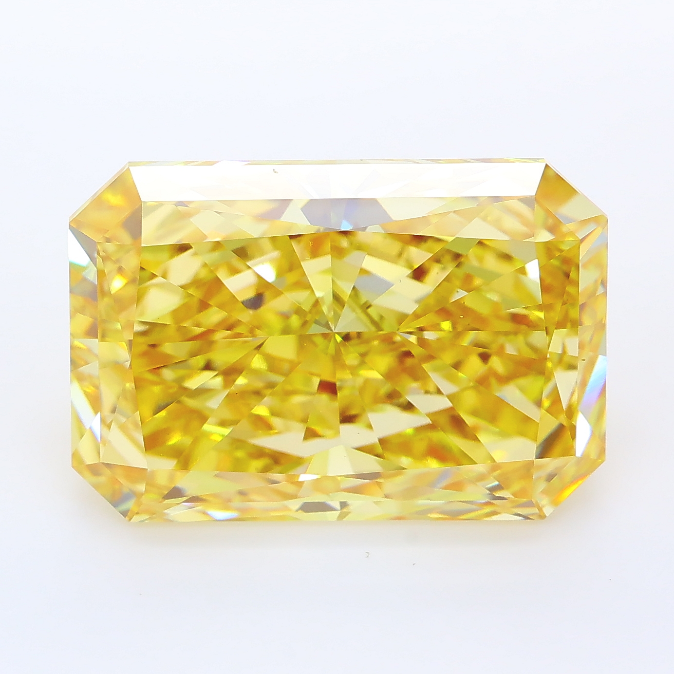 12.51ct Radiant lab grown diamond