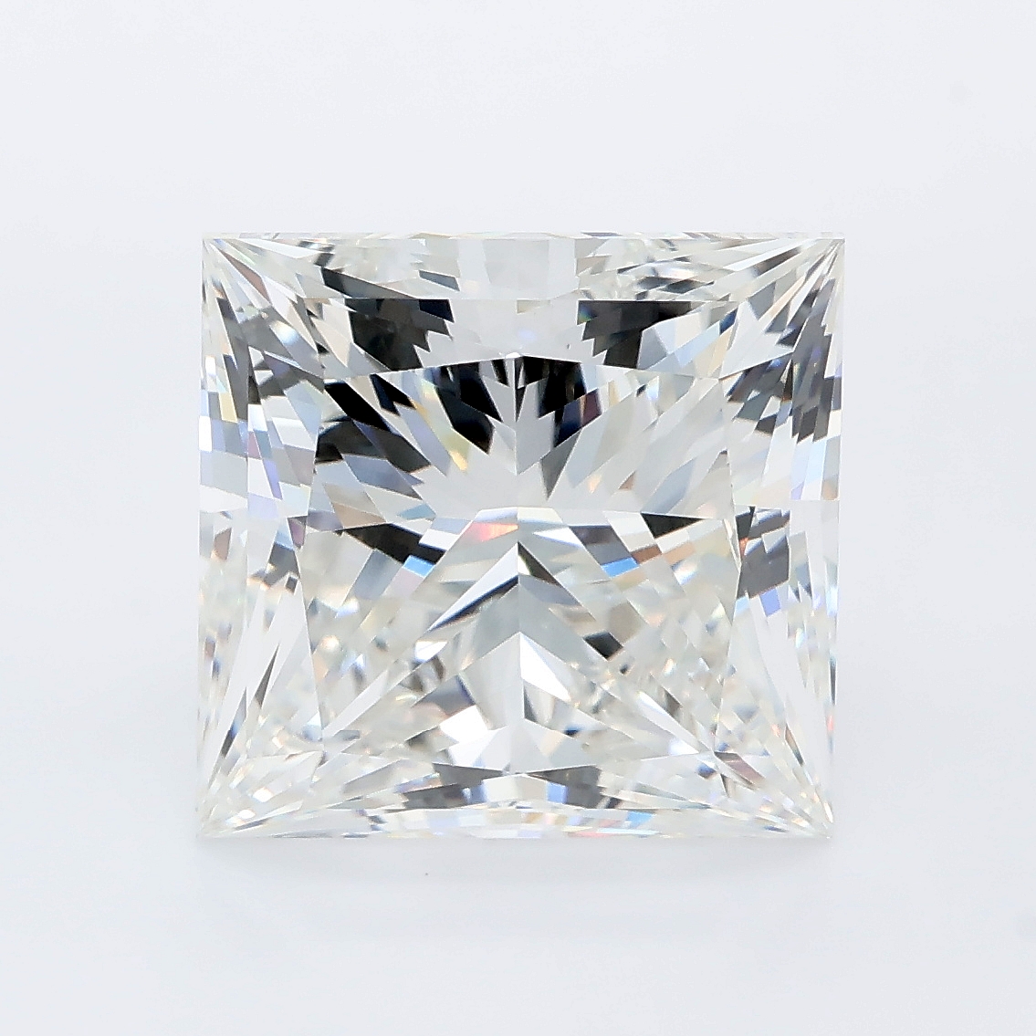 7.26ct Princess lab grown diamond
