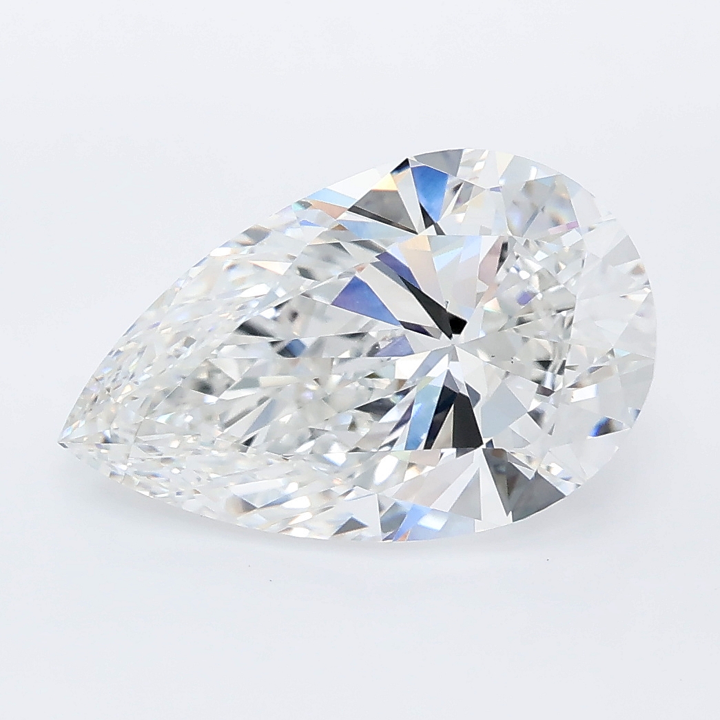 3.52ct Pear lab grown diamond