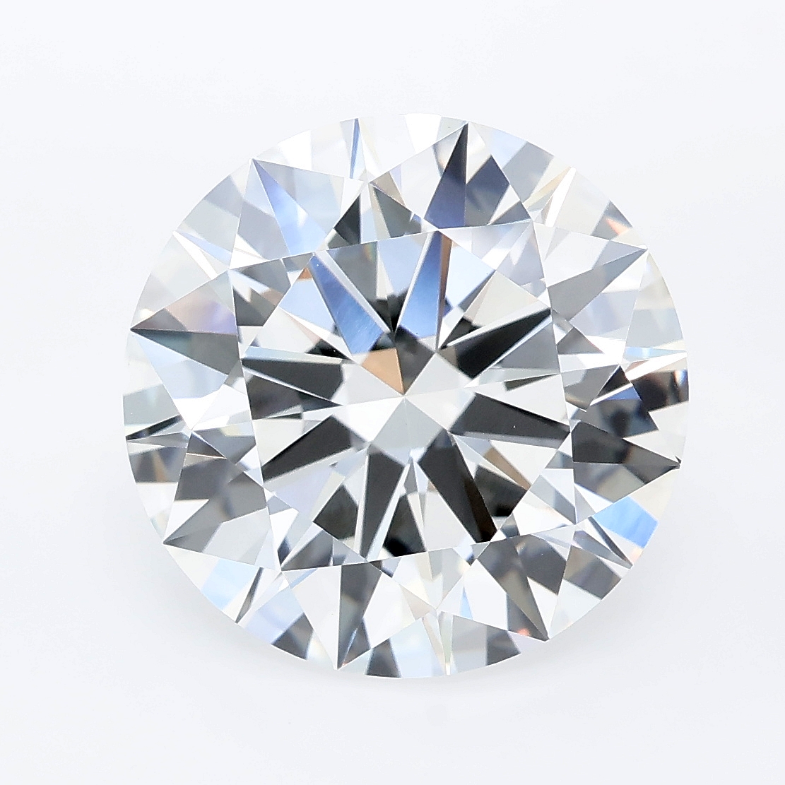 6.77ct Round lab grown diamond