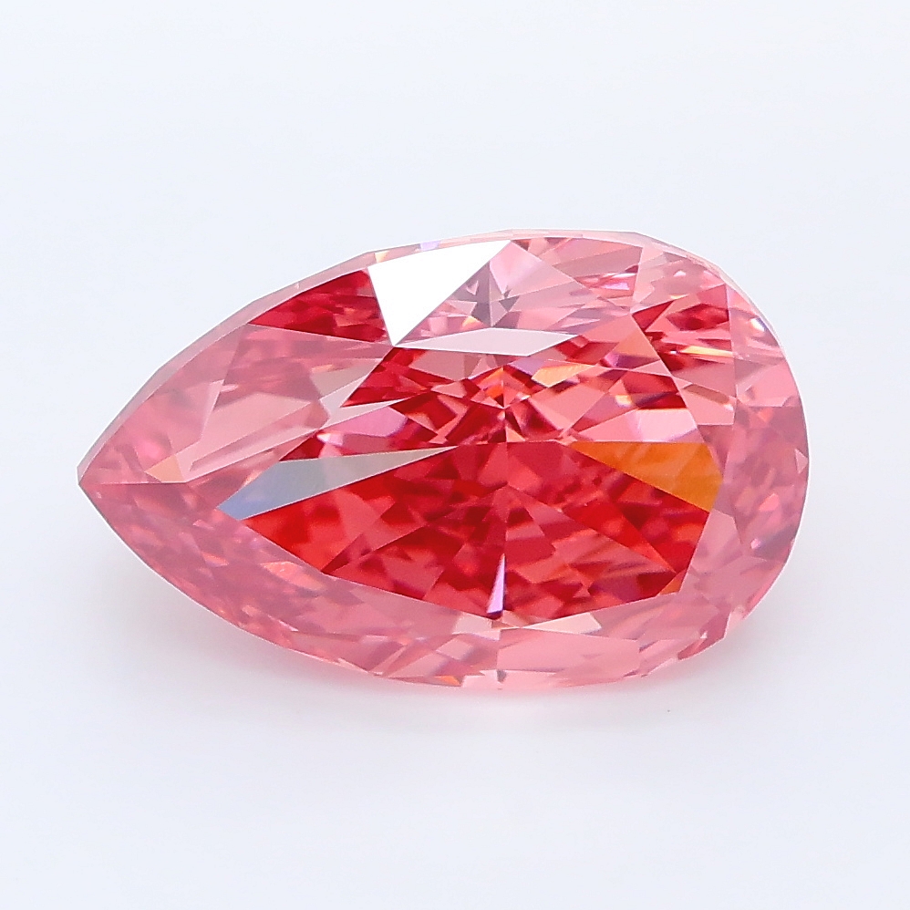 4.42ct Pear lab grown diamond
