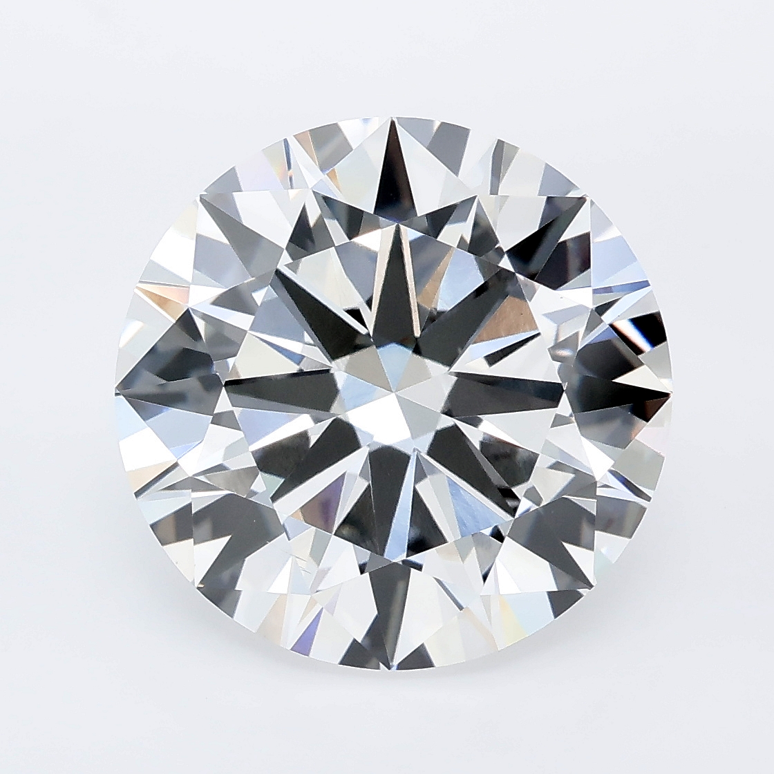 6.91ct Round lab grown diamond