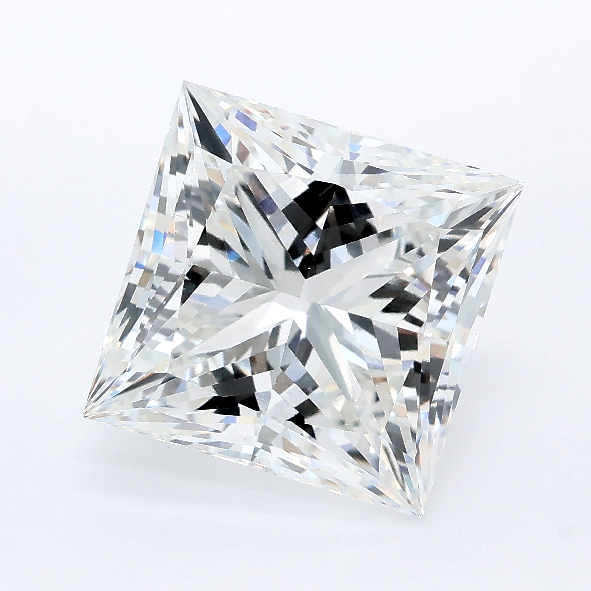 7.25ct Princess lab grown diamond