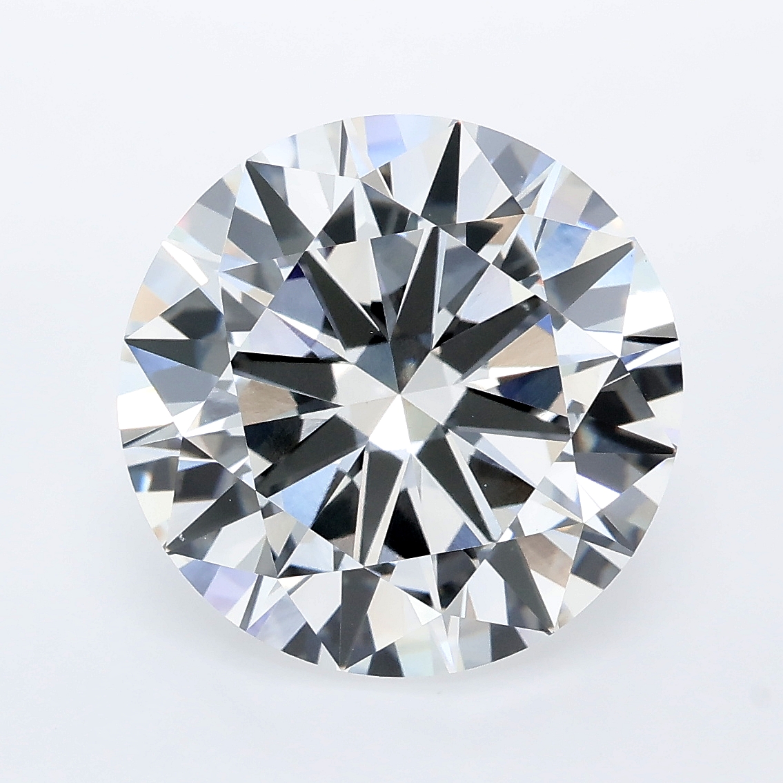 7.06ct Round lab grown diamond