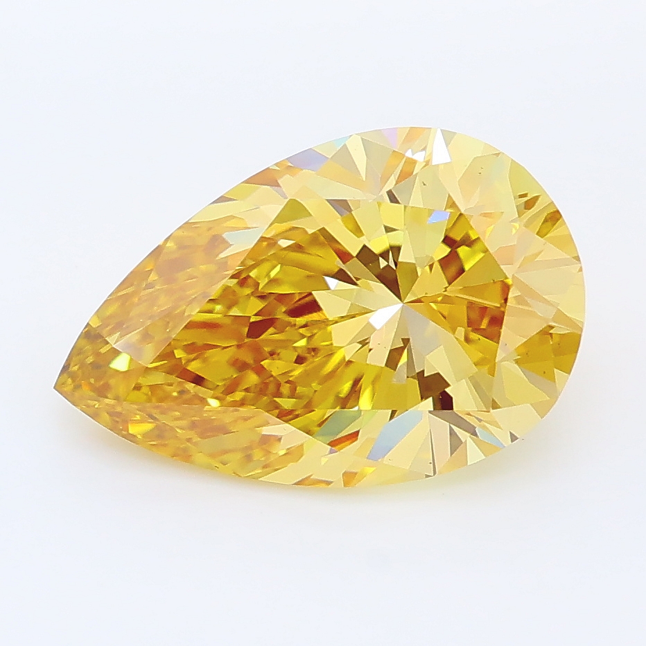 2.84ct Pear lab grown diamond