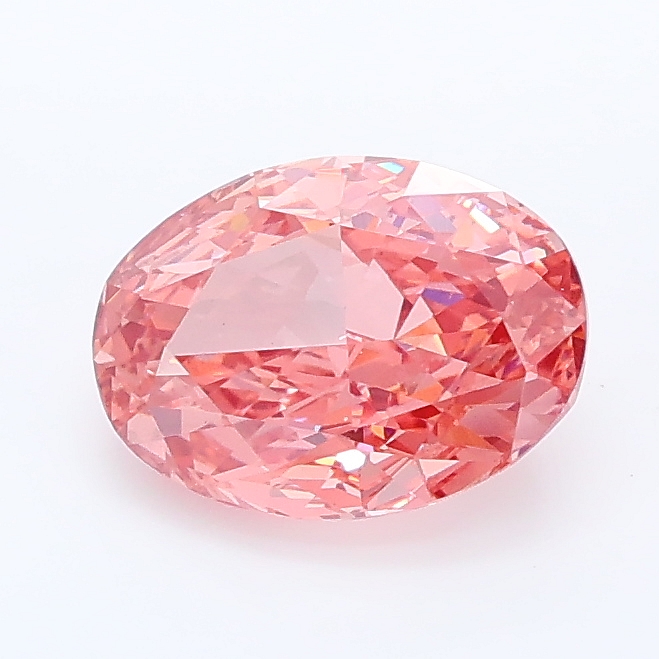1.25ct Oval lab grown diamond