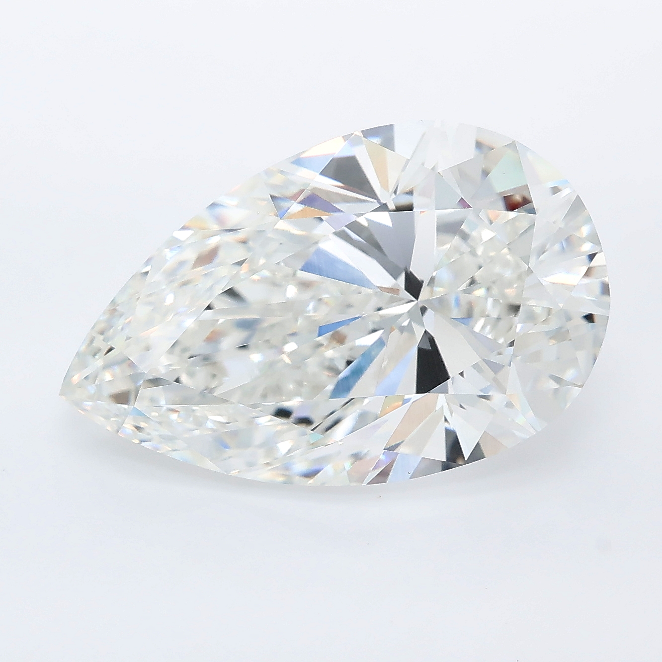 7.99ct Pear lab grown diamond
