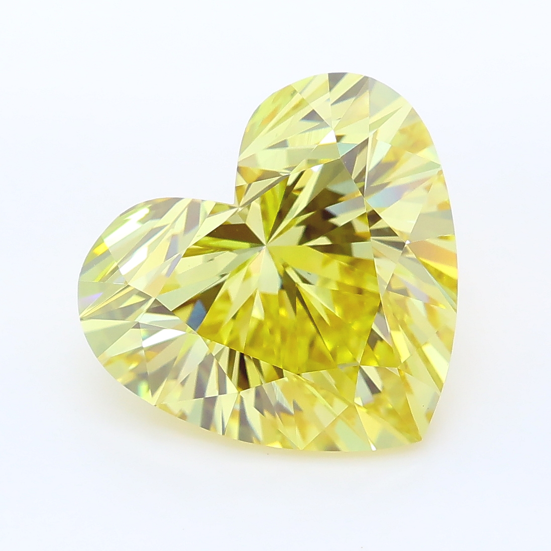 6.02ct Heart lab grown diamond