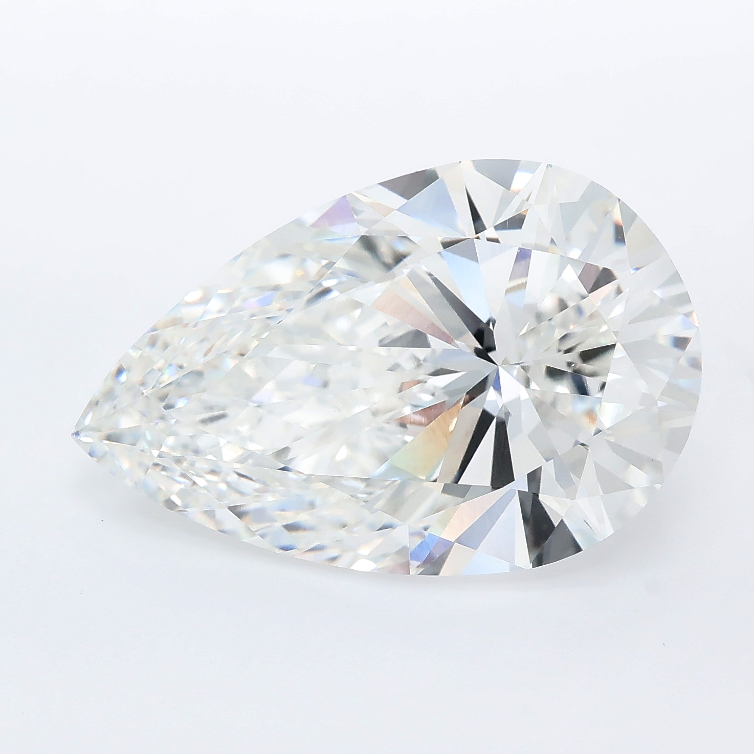 9.75ct Pear lab grown diamond