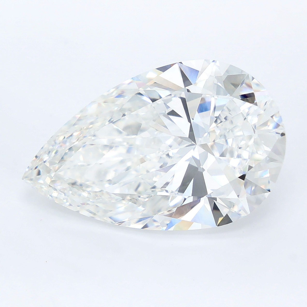 10.99ct Pear lab grown diamond