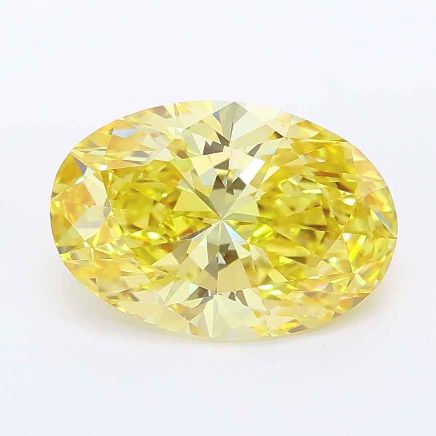 2.53ct Oval lab grown diamond