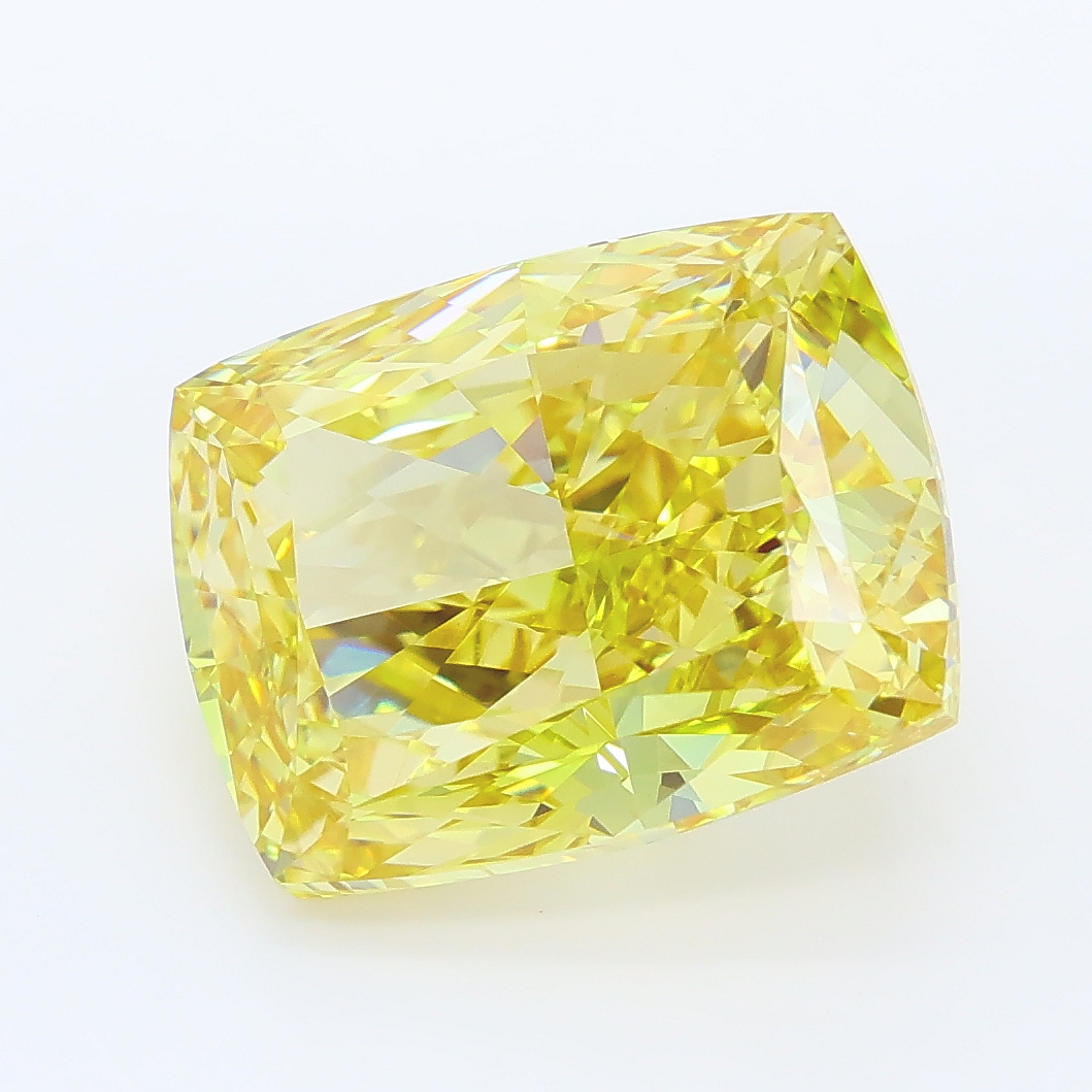 6.12ct Cushion lab grown diamond