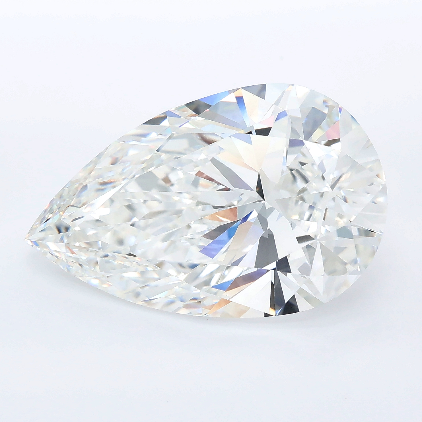 11.26ct Pear lab grown diamond