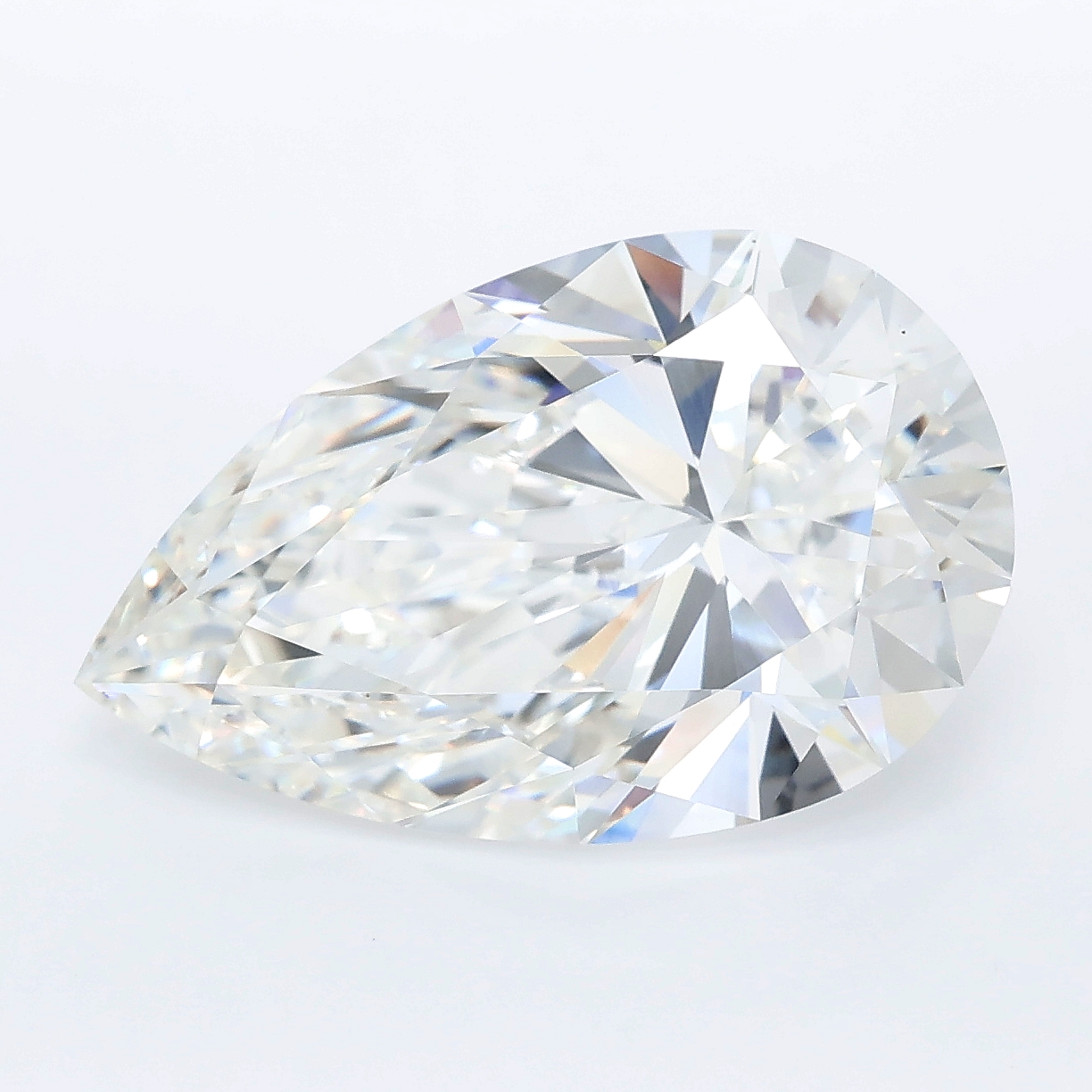 6.76ct Pear lab grown diamond