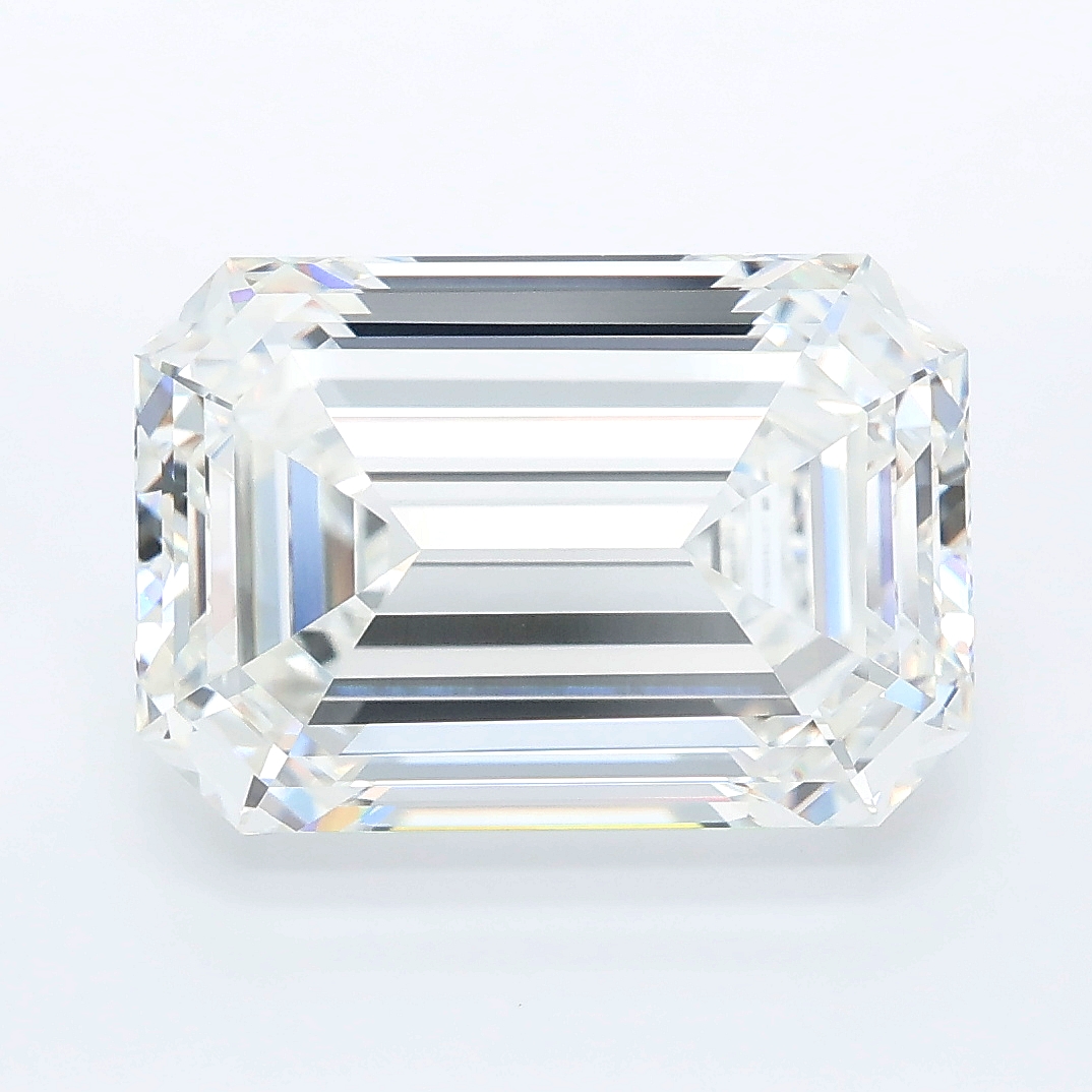 6.57ct Emerald lab grown diamond