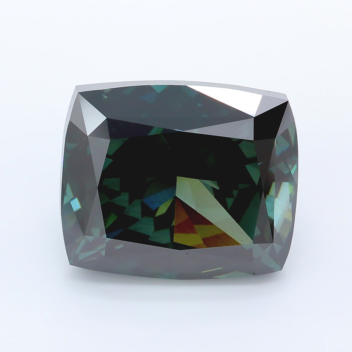 12.63ct Cushion lab grown diamond