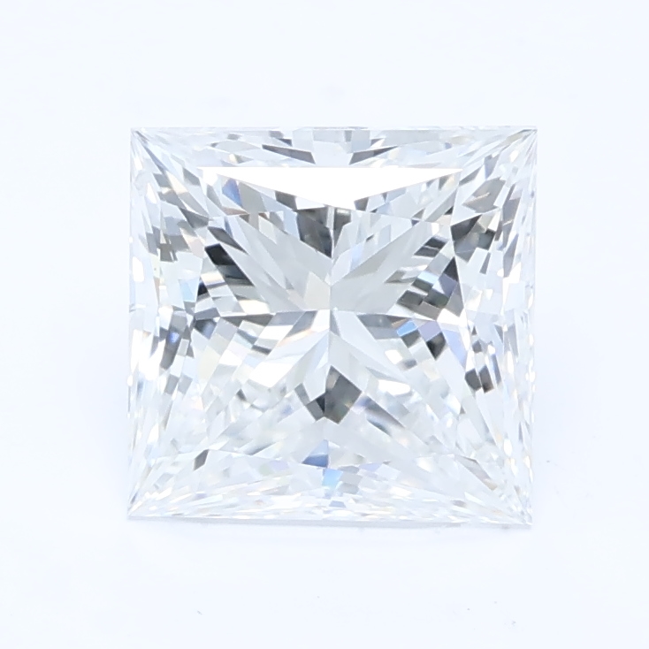 2.01ct Princess lab grown diamond