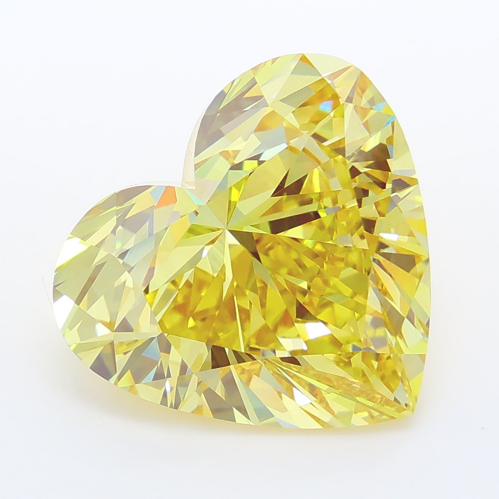 9.02ct Heart lab grown diamond