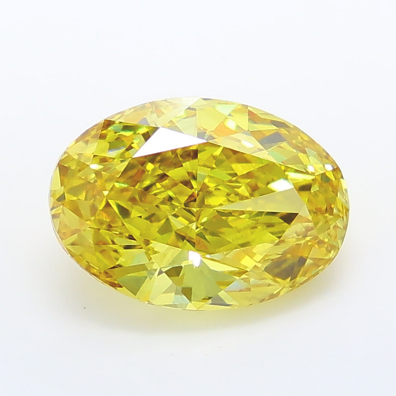 3.09ct Oval lab grown diamond